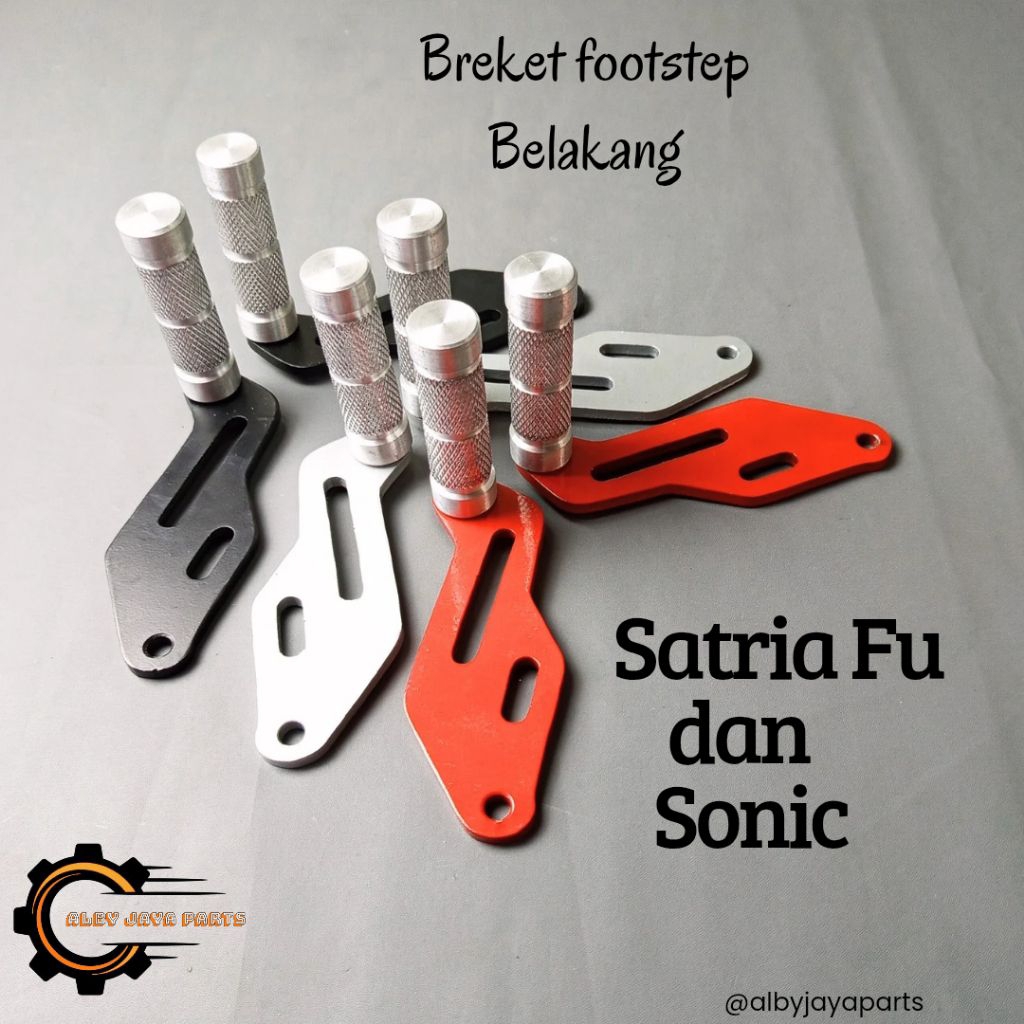 Footstep Step Belakang Satria FU & SONIC 150r Step Underbone Satria FU & SONIC footstep Underbone