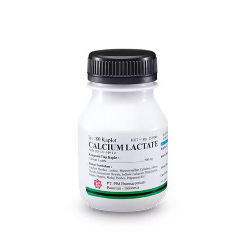 Calcium lactate PIM Boplas