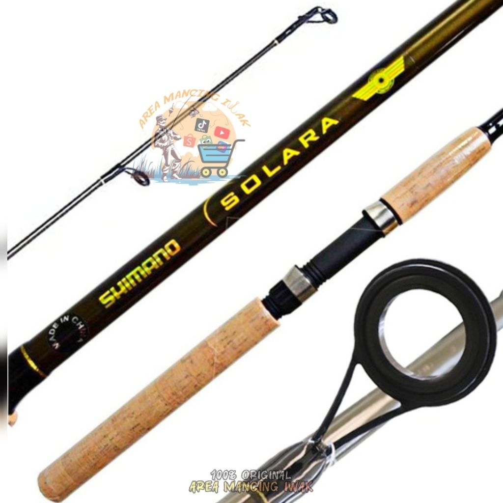 Joran SHIMANO SOLARA & STIMULA SPINNING 562 602 Galapung Galatama - Aeroglass