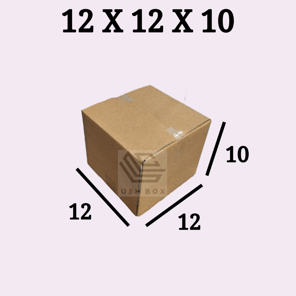 

Kardus Box 12 x 12 x 10