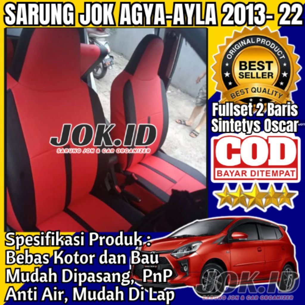 SARUNG JOK MOBIL AGYA-AYLA, Tahun 2013 - 2021
