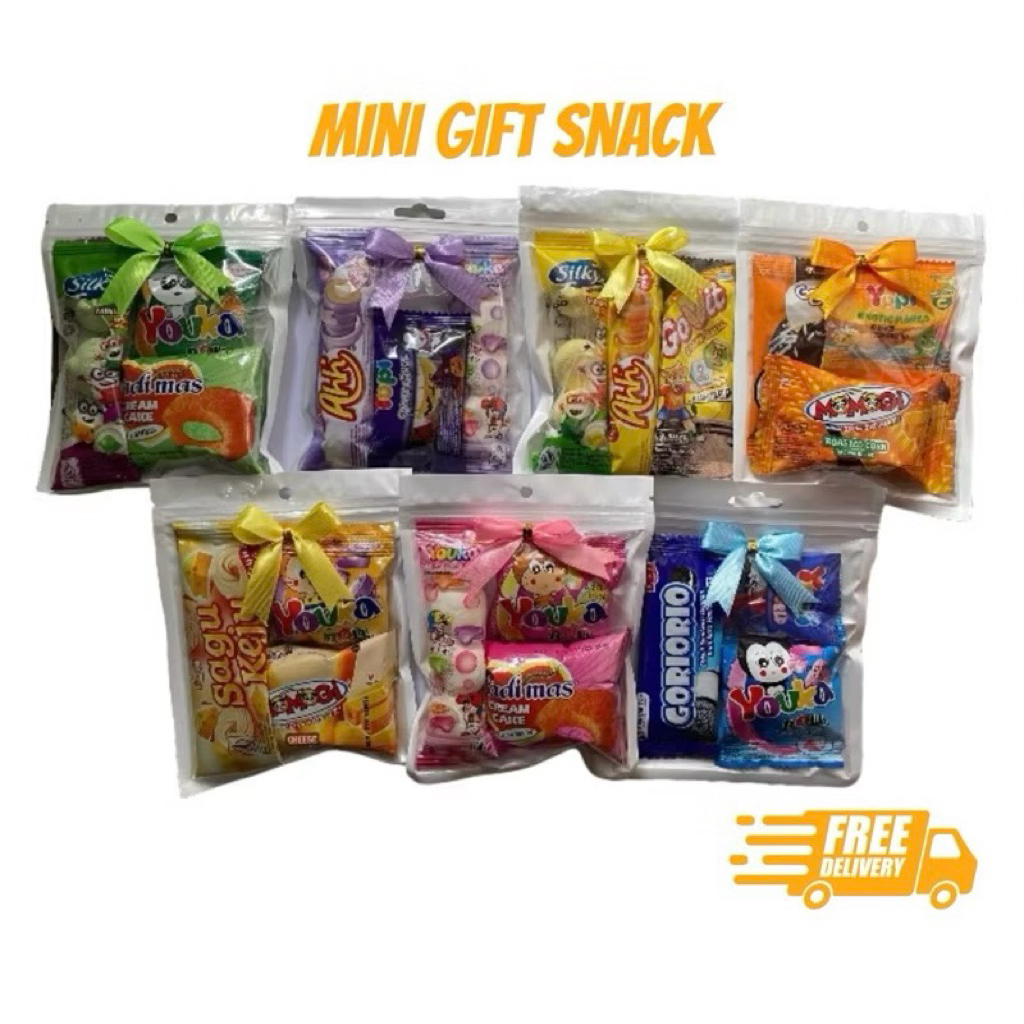

[Tanpa Minimal Order] Mini Gift Snack | Mini Hampers Snack Termurah