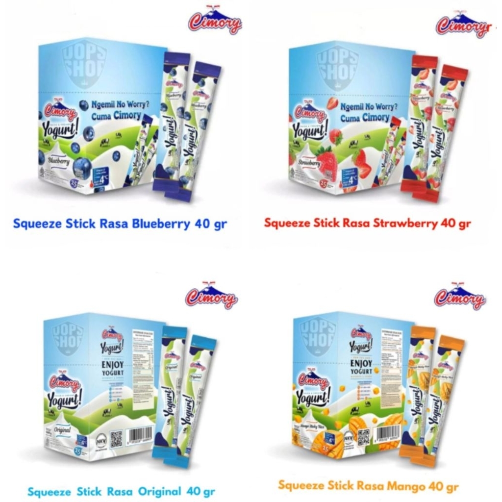 

oopsshop | Cimory Yogurt Stick Strawberry 40 gr - 1 Dus isi 25 pcs