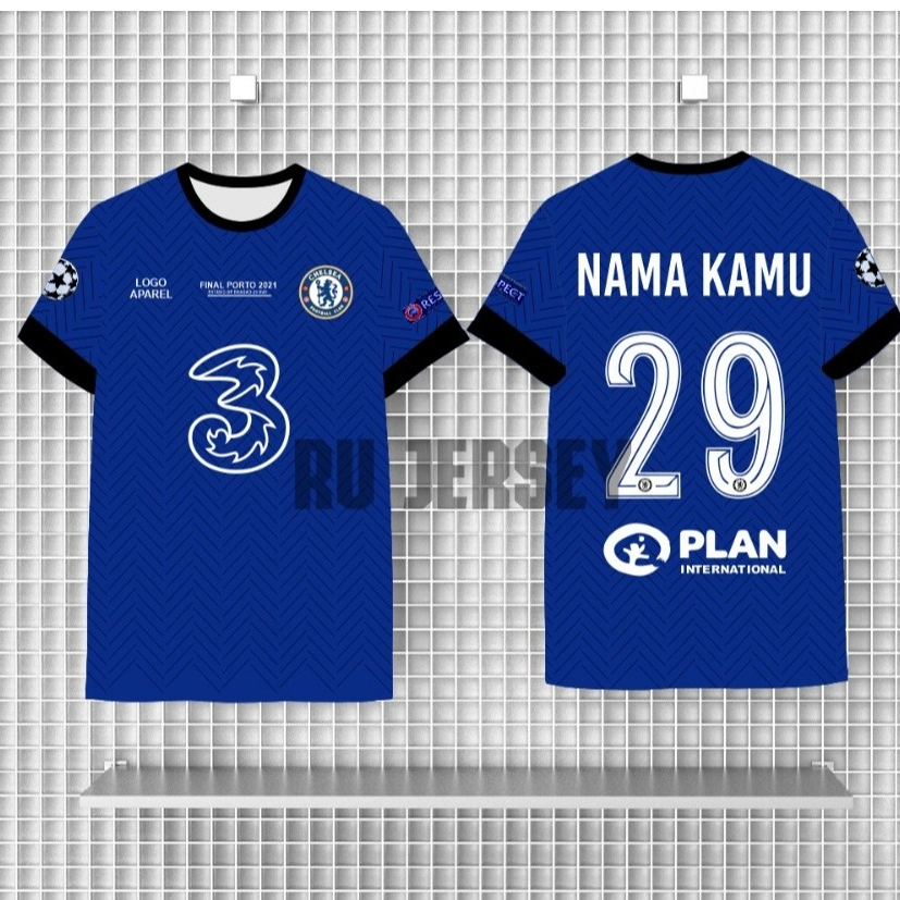 Jersey Chelsea Final Ucl 2021 Full Prinitng