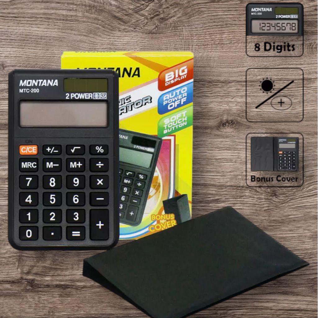 

Kalkulator saku kecil MONTANA