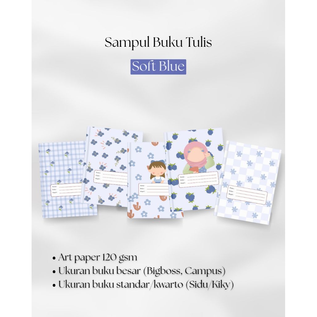 

Sampul Buku Tulis Sampul Buku Sekolah Sampul Buku Cute Sampul Buku Aesthetic Isi 10 pcs