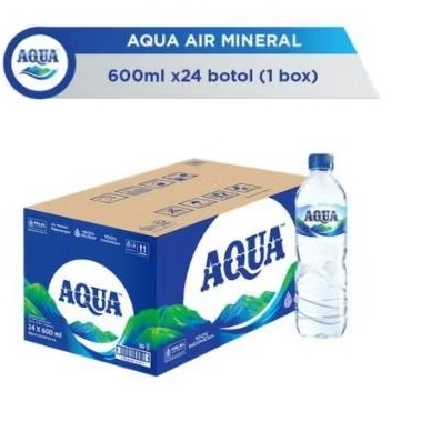 

AQUA Air Mineral 600ml x 24 botol