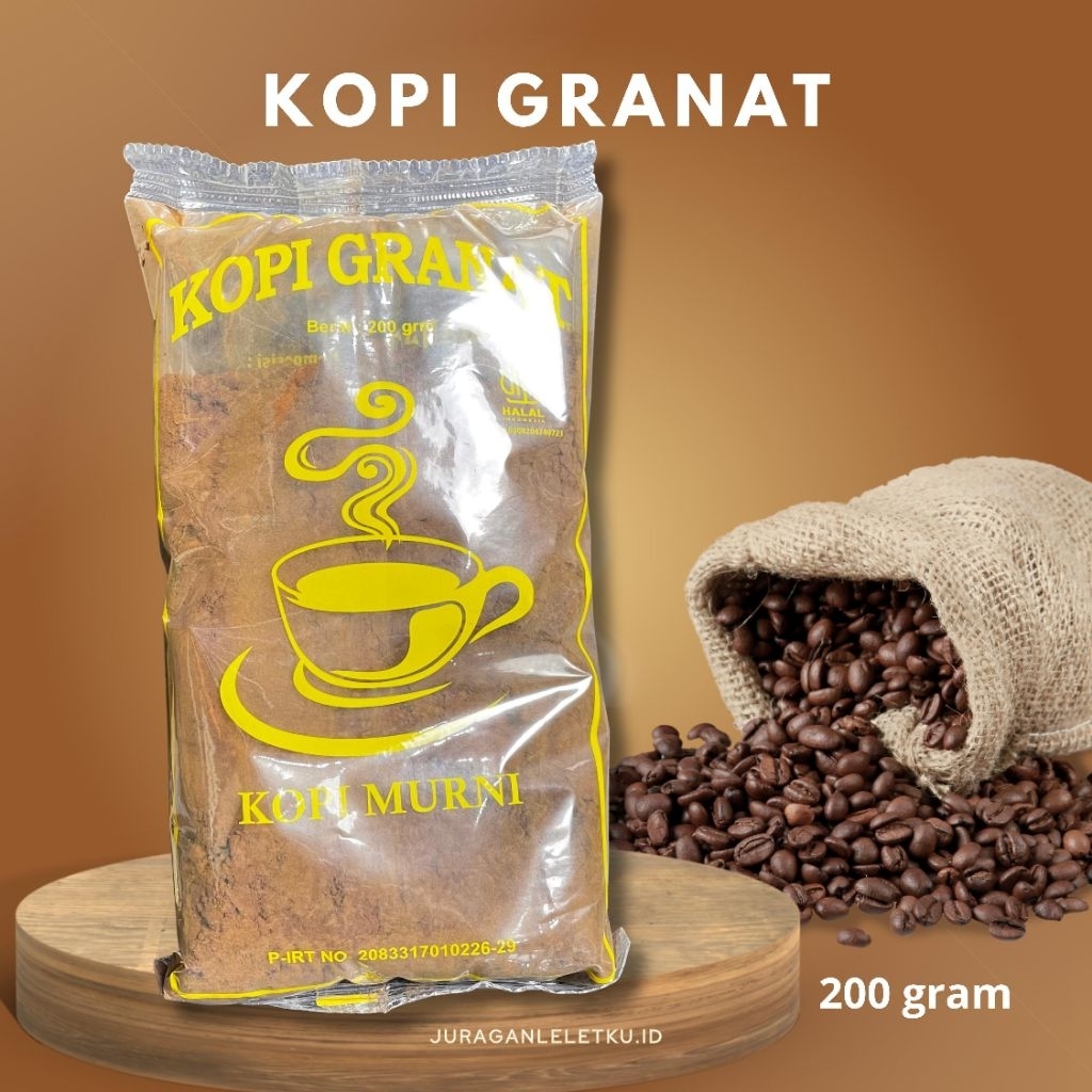

KOPI LELET GRANAT KHAS SARANG REMBANG