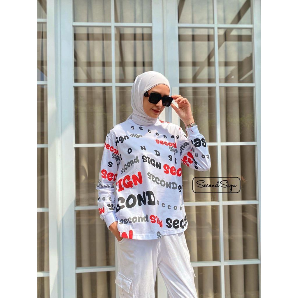Second Sign shirt - Atasan Kaos Second Sign