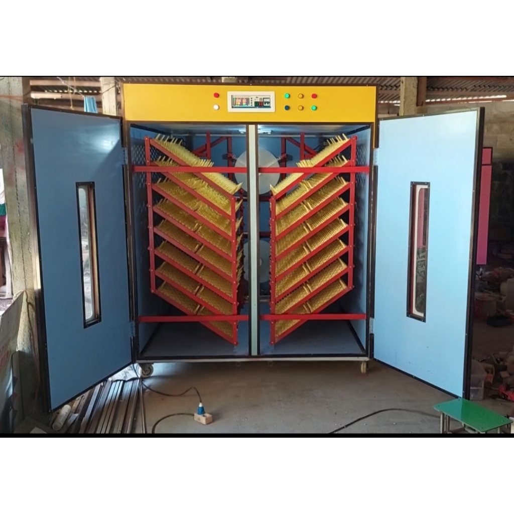 Mesin Tetas GAS 5000 butir SETTER HATCHER full otomatis