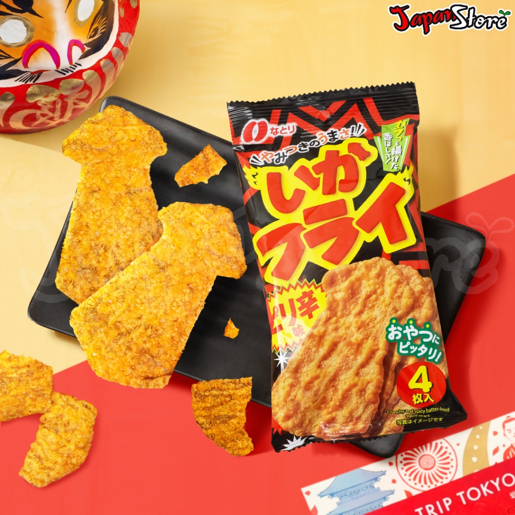 

Natori Spicy Ika Fry [Ika Tempura / Squid Tempura] 40g