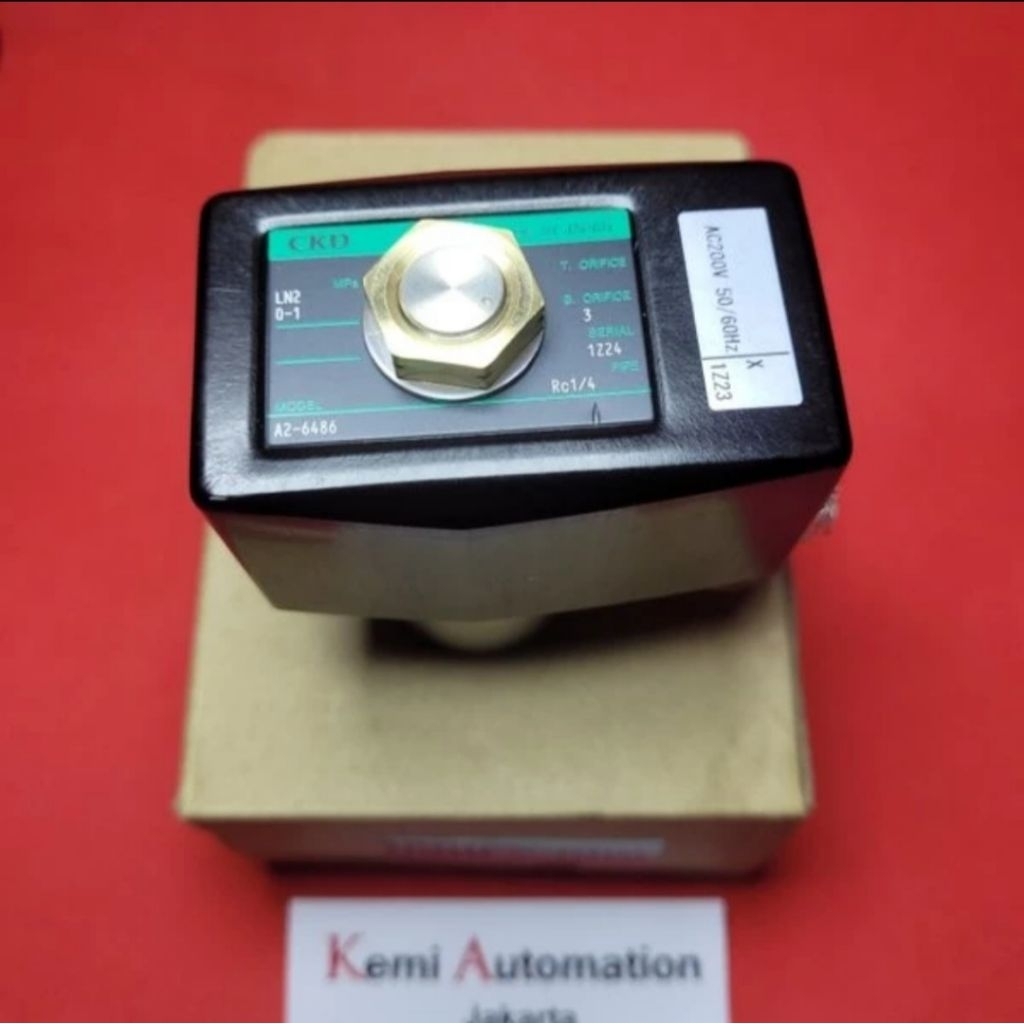 Solenoid Valve CKD A2-6486 Rc1/4 AC200V