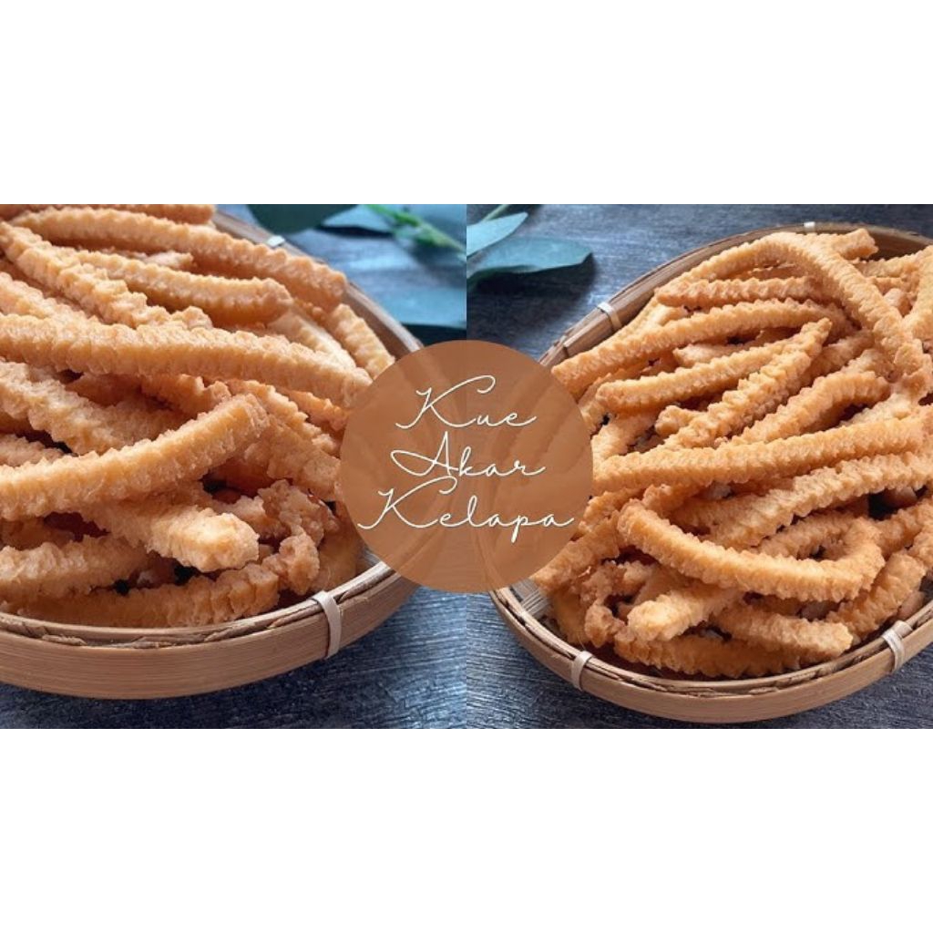 

Kue akar Kelapa Manis wijen