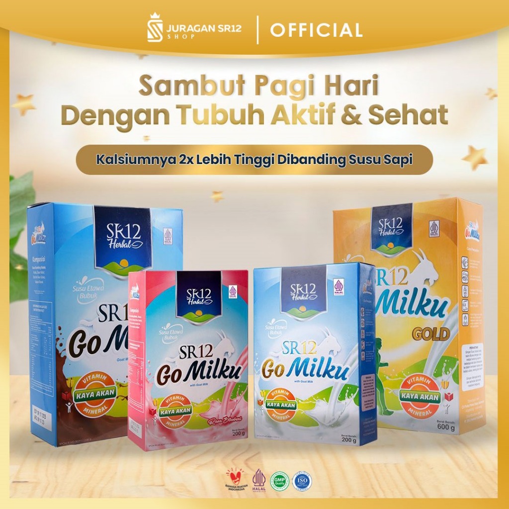 

Susu Kambing Etawa Susu Etawaku Platinum Go Milku SR12 Susu Go Milku SR12 Susu Penggemuk Badan BPOM