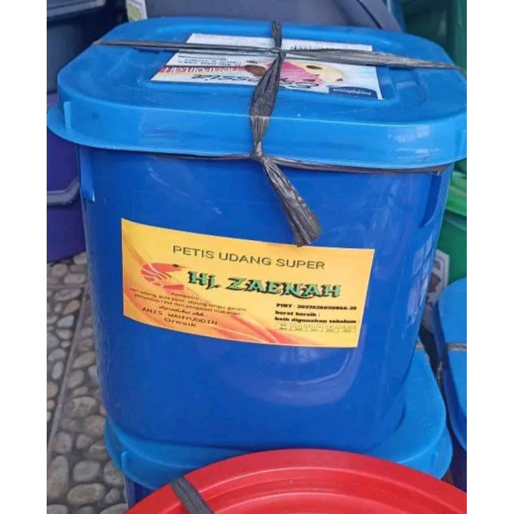 

petis udang hj.zaenah gresik, kualitas Istimewa. 1 timba (10kg)