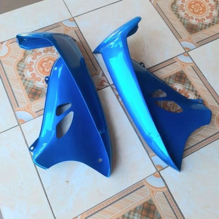 Sayap Kawasaki Blitz R Joy Biru Original Restorasi Cat