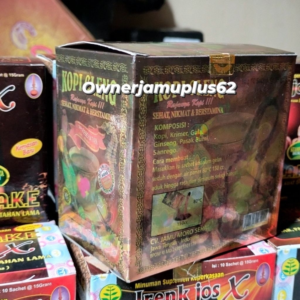 

1 box c!en999 coklat