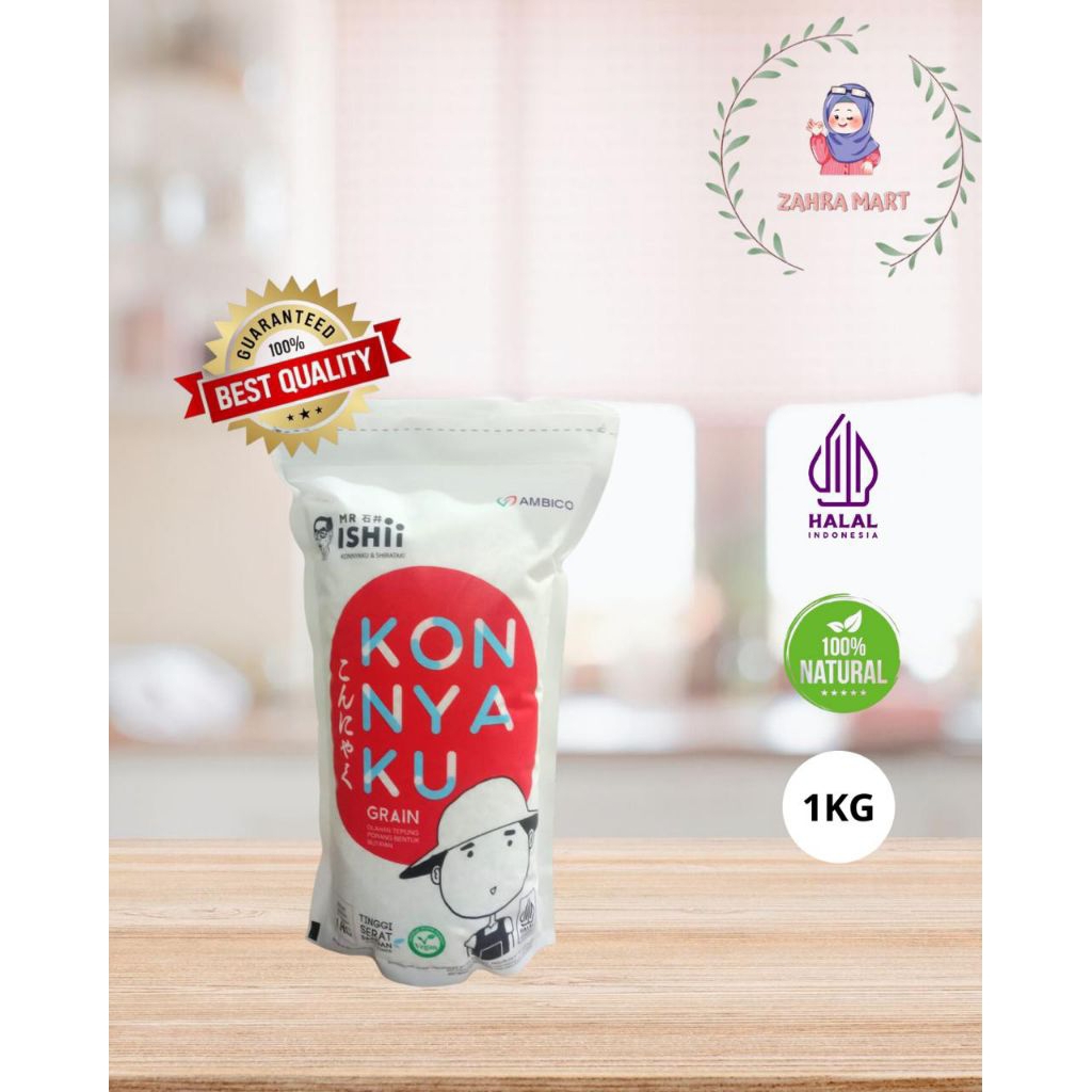 

Beras KONYAKU 1Kg / SHIRATAKI RICE 1 Kg