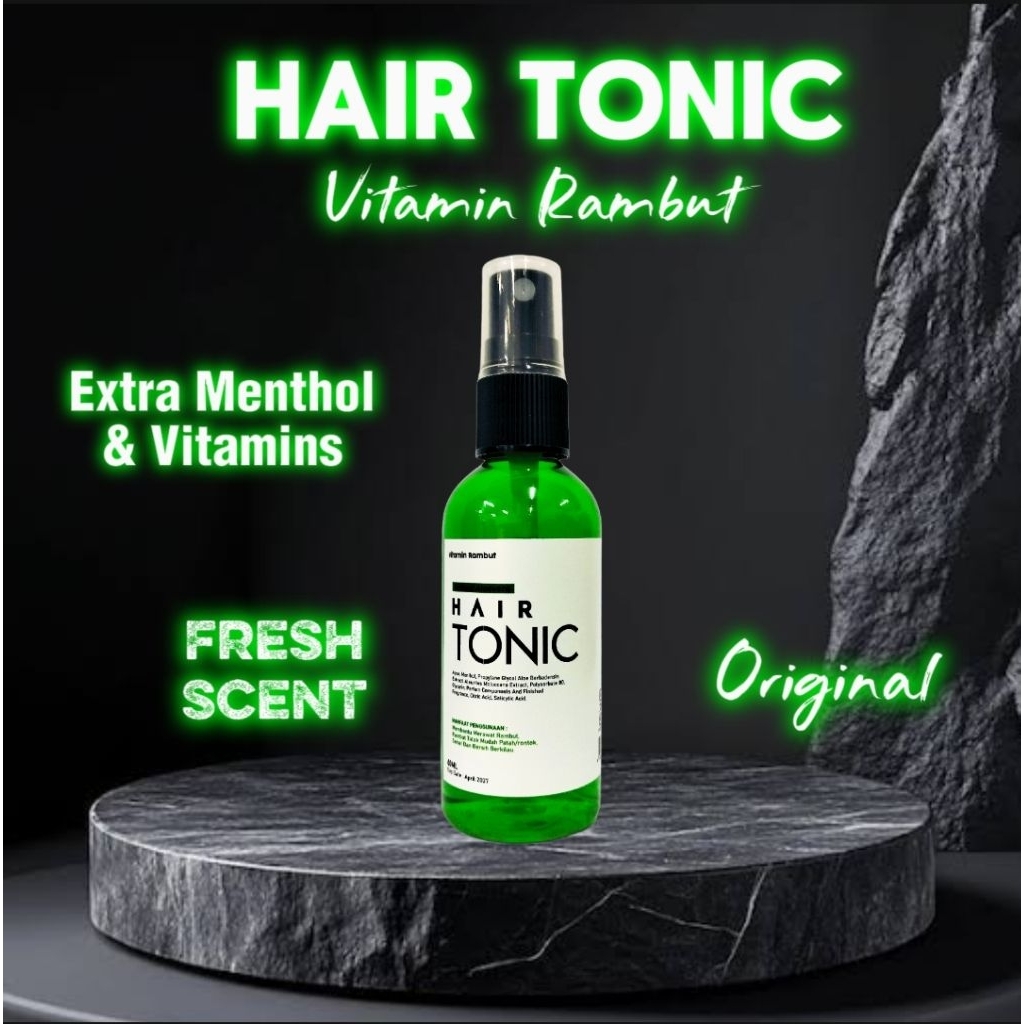 HAIR TONIC Rambut Vitamin rambut menumbuhkan dan meluruskan rambut pria dan wanita