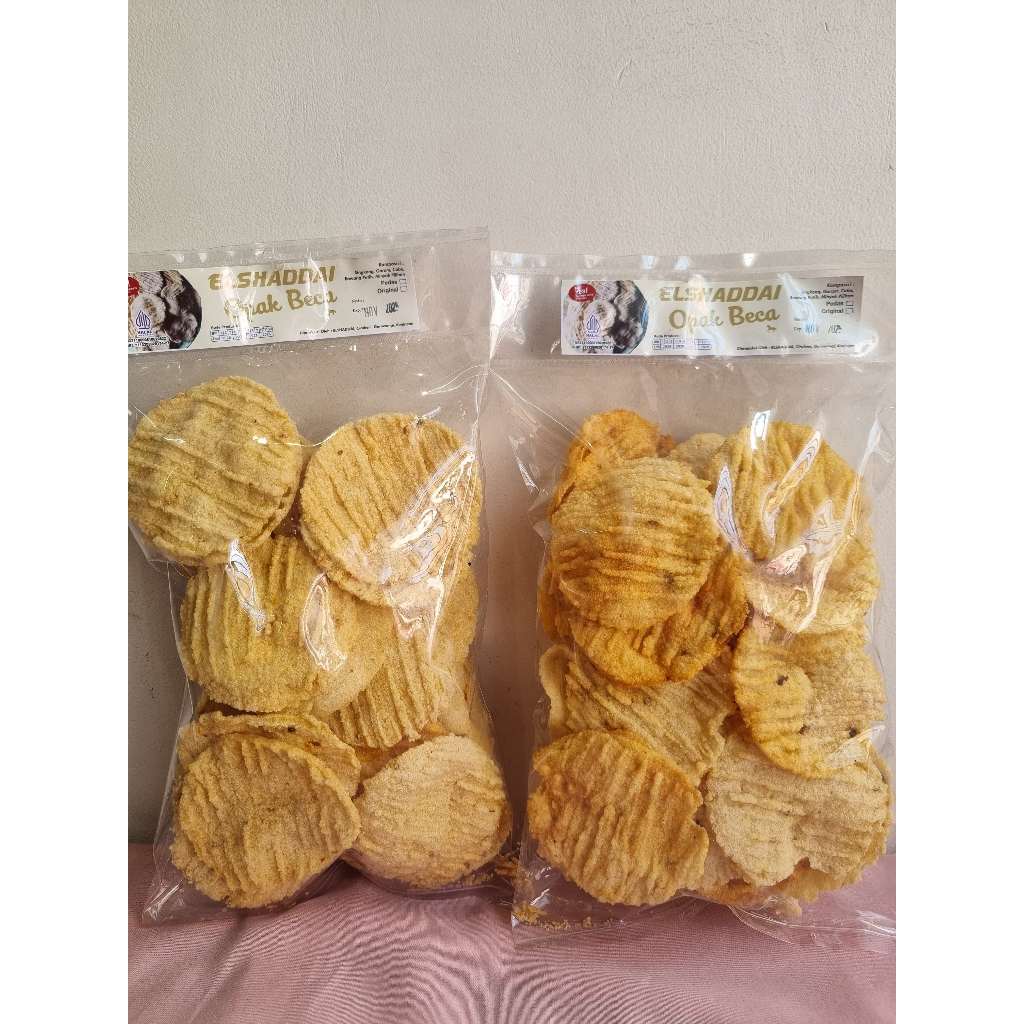 

Opak Beca Mateng Elshaddai - Opak Beca Mateng - Opak Mateng - Opak Beras Renyah - Opak Beca Asli - Snack tradisional