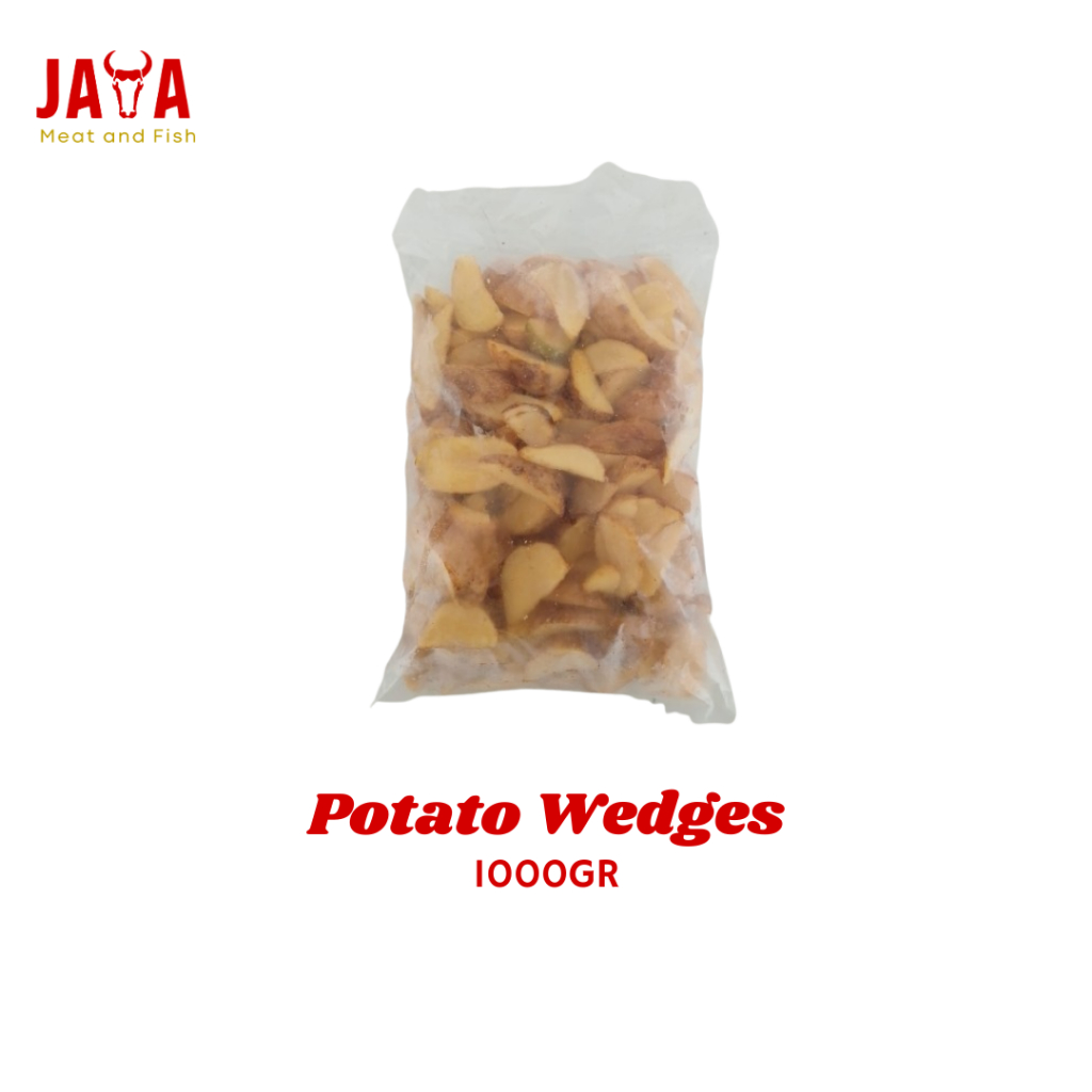 

POTATO WEDGES 1KG | KENTANG WEDGES 1KG