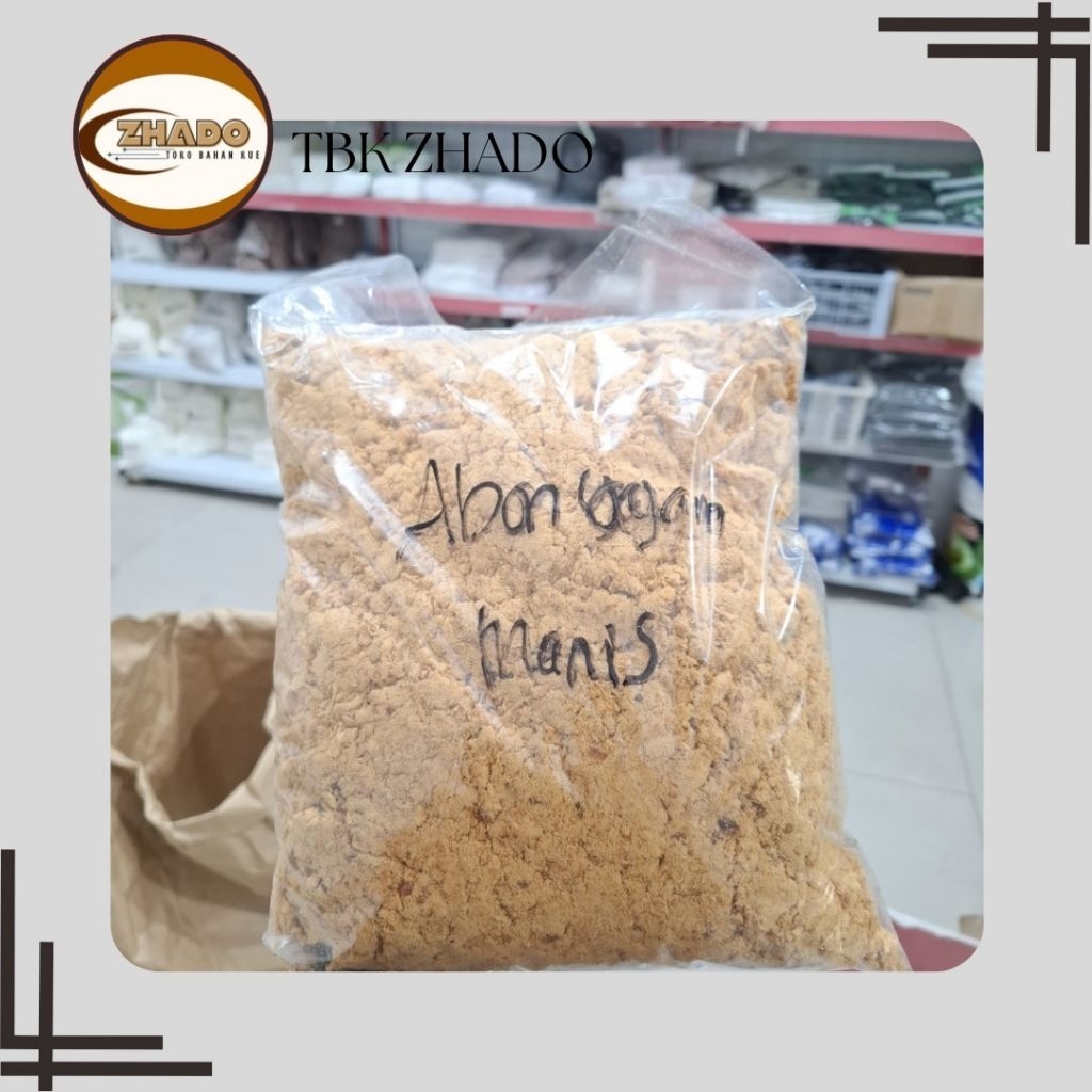 

ABON AYAM INTI SARI 1 KG , 500 GR PEDAS / MANIS REPACK