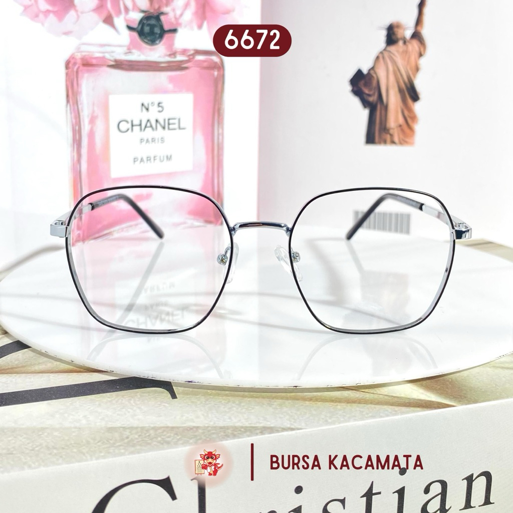 Bursa Kacamata - frame kacamata kode 6672