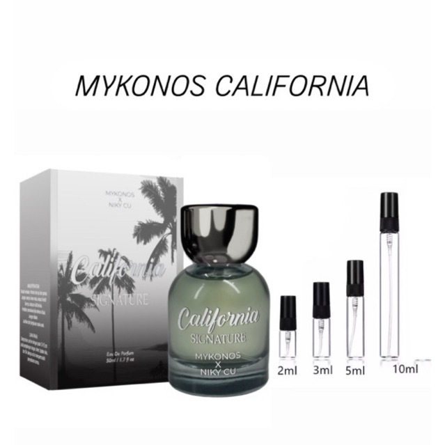 Decant Parfum Mykonos California