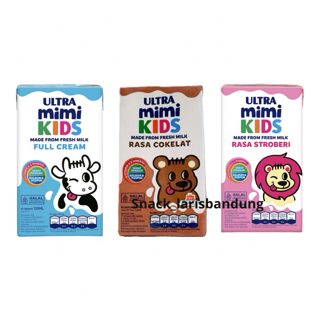 

(PROMO !!) Ultra Mimi 125ml || Susu Ultra Milk Nikmat Enak
