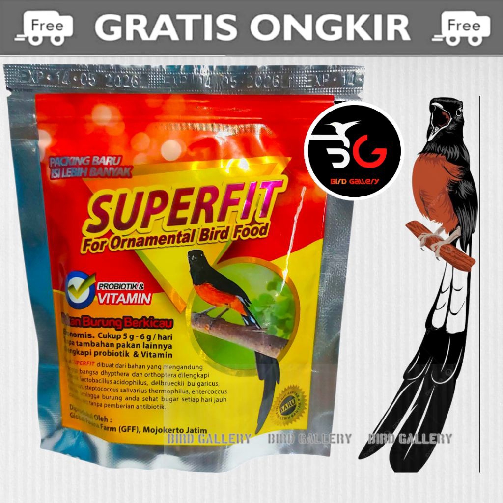 SUPERFIT SILVER
VOER BURUNG MURAI