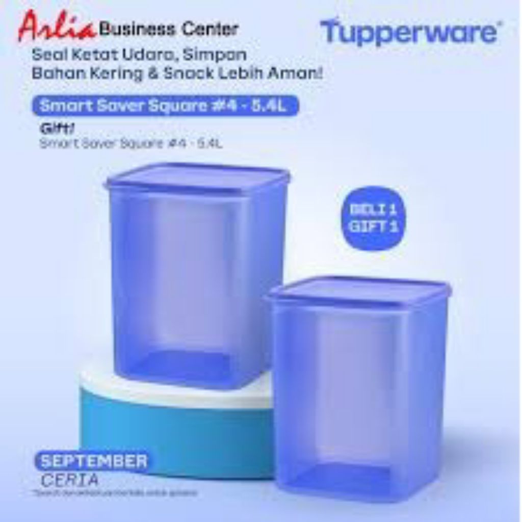 MM Square 4 Tupperware Ori Murah