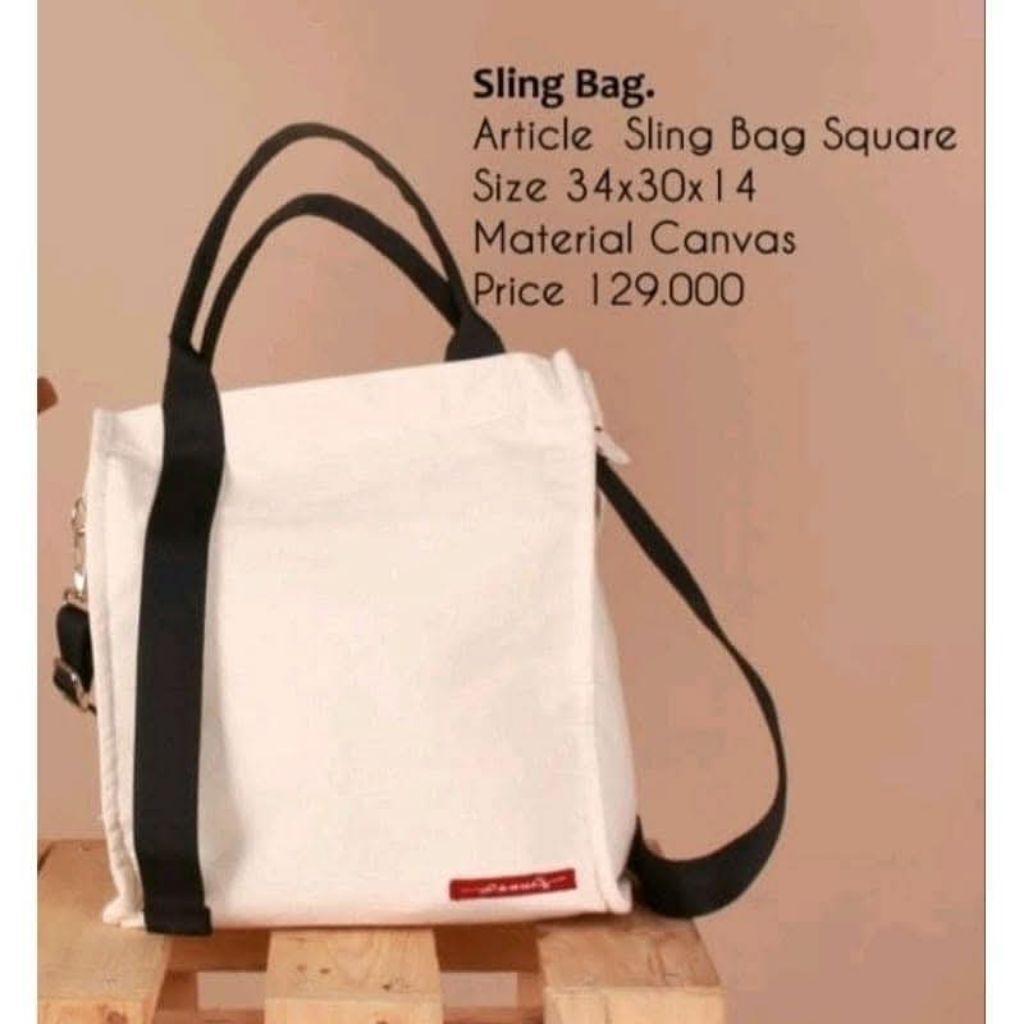 Dannis Tas Slingbag Square IDR 129.000