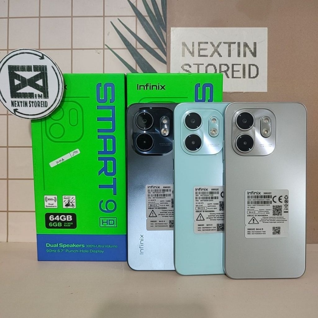 INFINIX SMART 9 HD 3/64 4/64 SECOND FULLSET