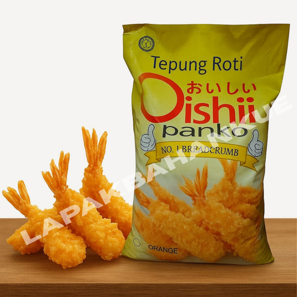 

Oishi Panko Tepung Roti / Tepung Roti 10kg / KHUSUS GOJEK/GRAB