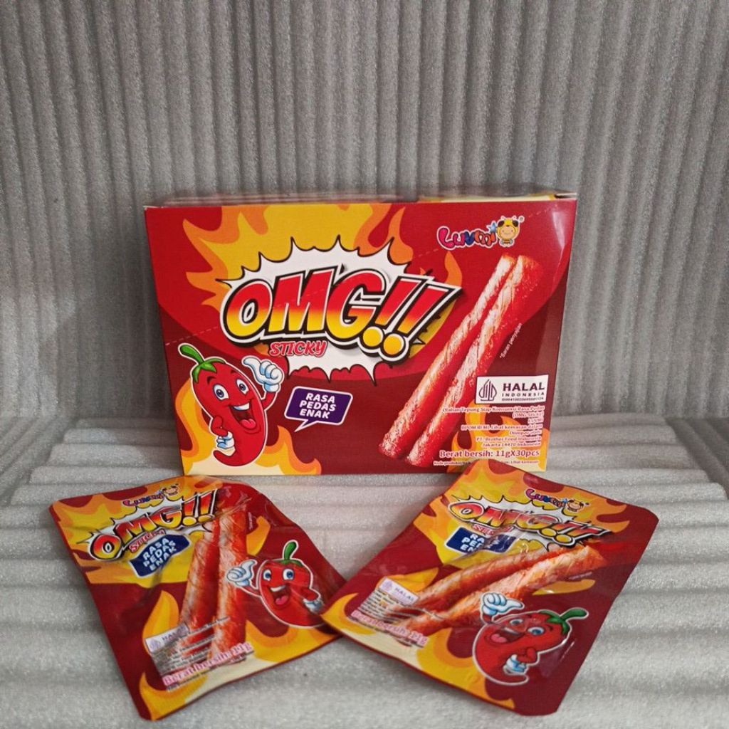 

Luvmi - Snack 0MG Kembang Tahu Pedas Isi 30 Pcs