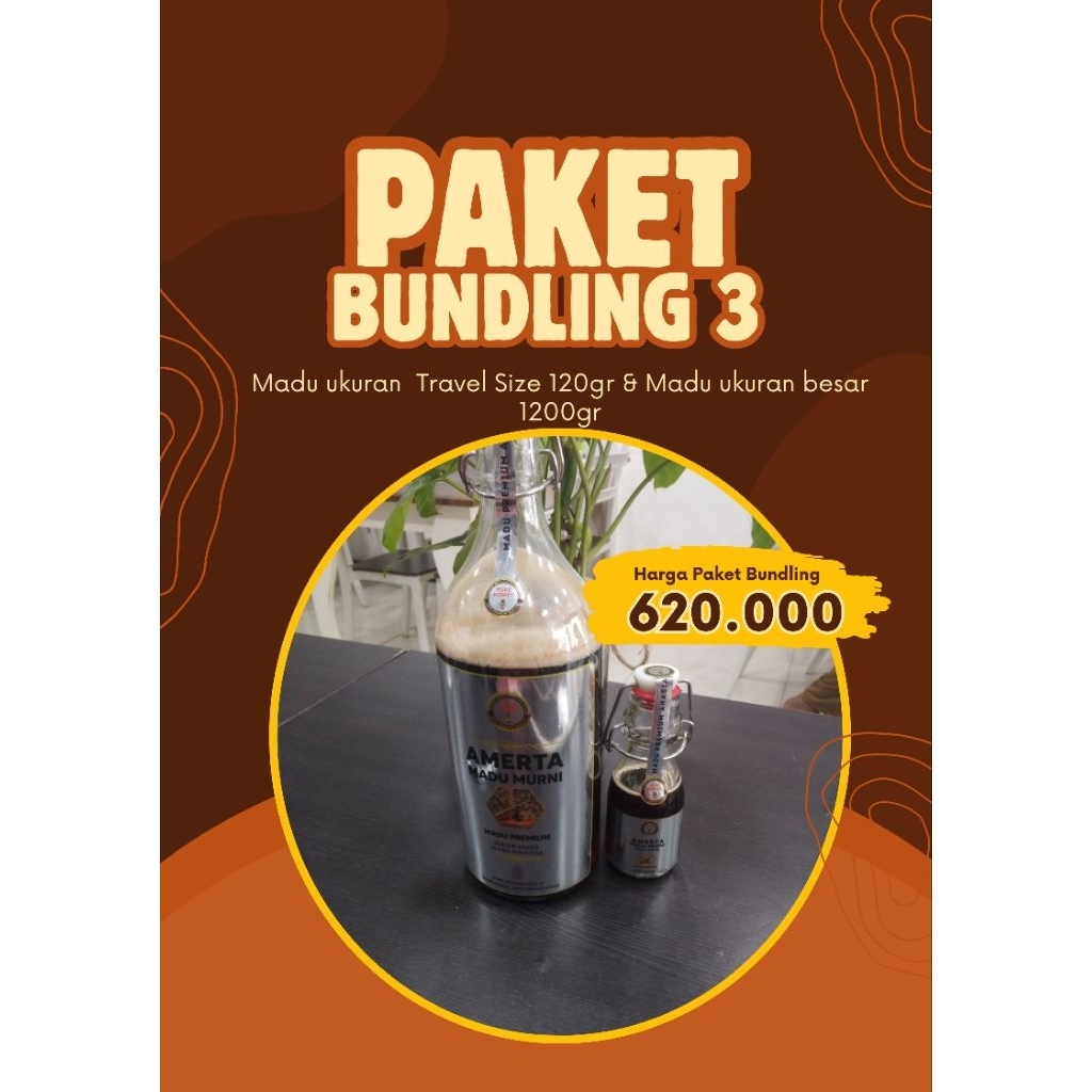 

Paket Madu Amerta Madu Murni Bundling 3