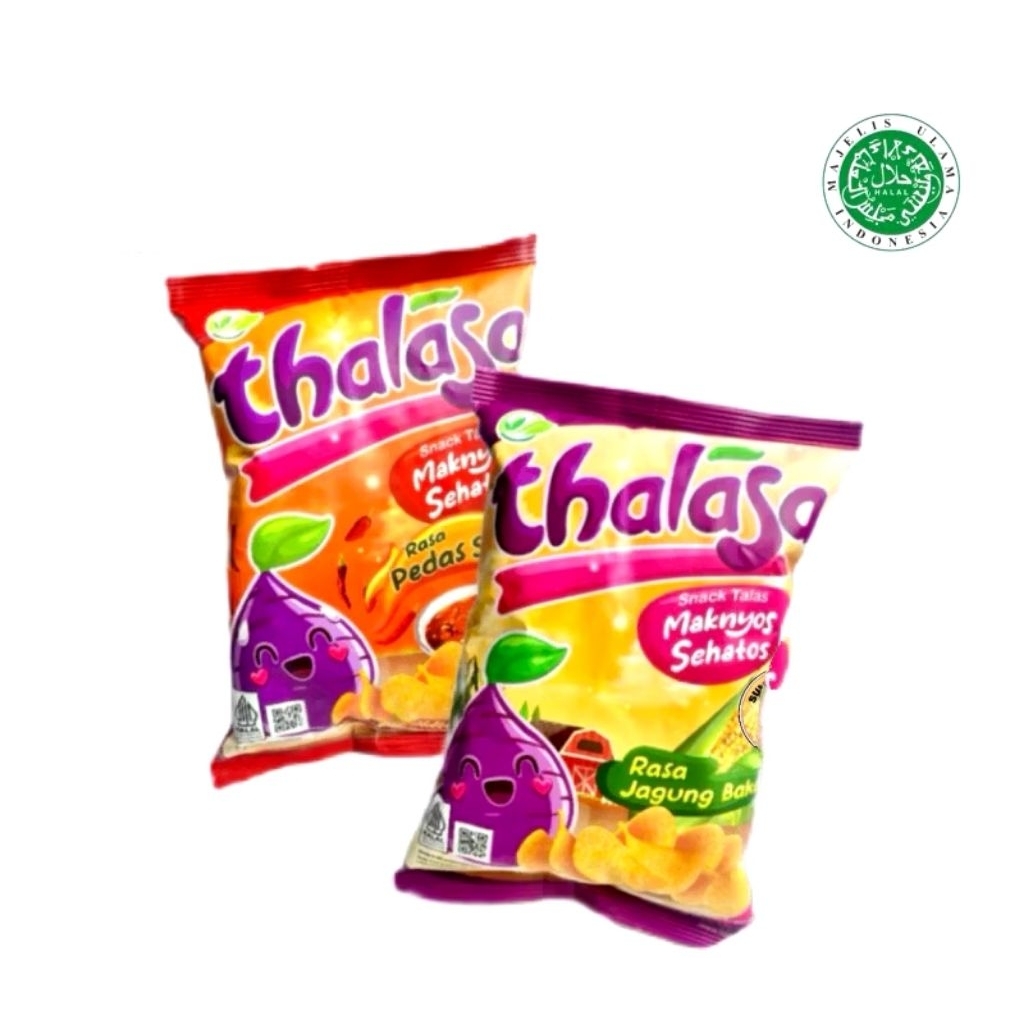 

THALASA Snack talas rasa pedas sedap / jagung bakar 55 gram