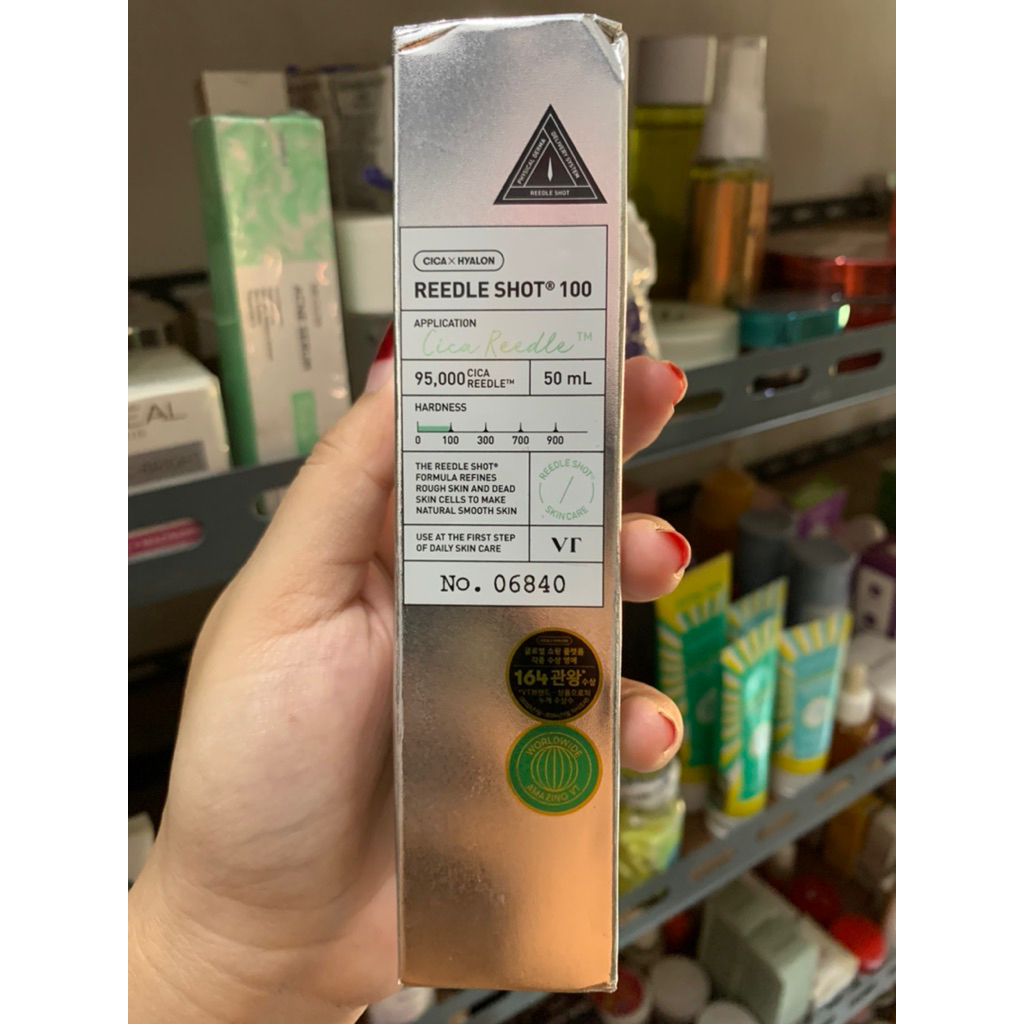 Serum (exp07.27) Cica x Hyalon Reedle Shot 100 Cica Reedle Perawatan Wajah 50ML