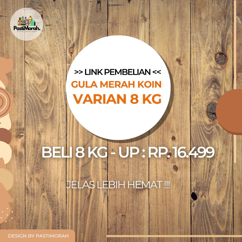 

GULA MERAH KOIN 8KG HALAL HARGA LEBIH HEMAT!!