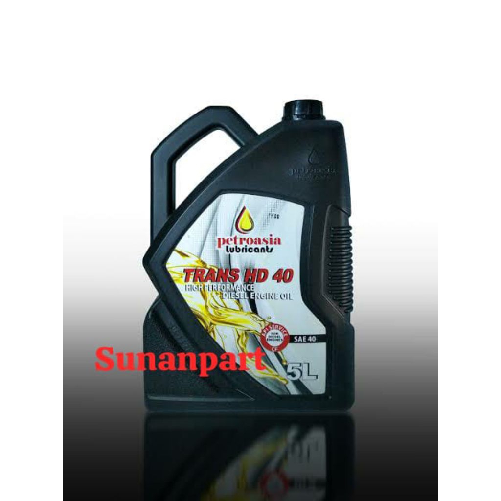 OLI PETROASIA DIESEL TRANS HD 40 5 LITER ORIGINAL