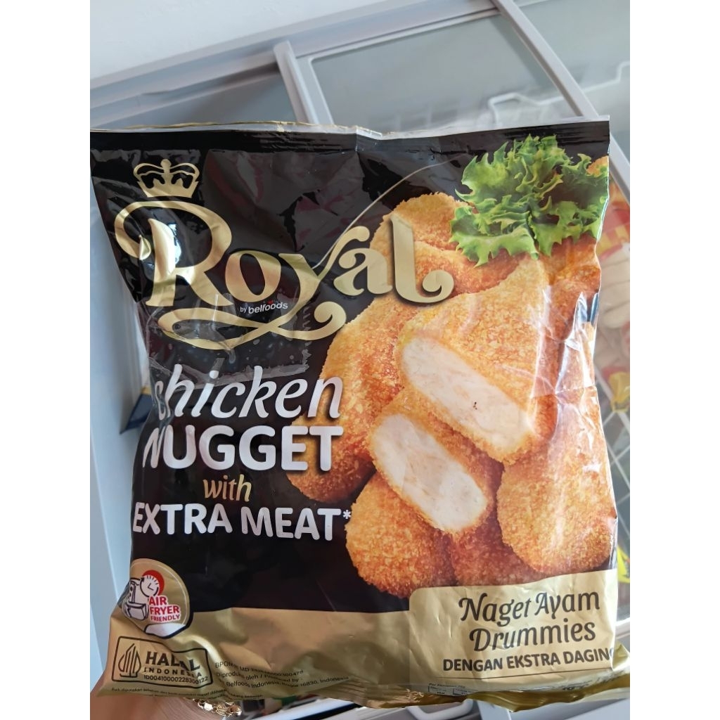 

BELFOODS royal nugget drummies 470gram