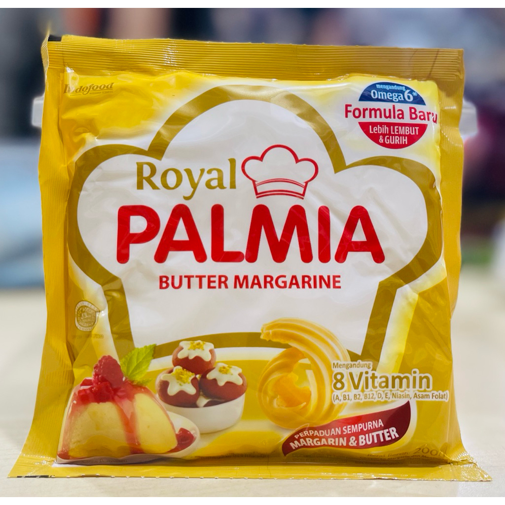 

PALMIA Royal Butter Margarine | PALMIA Margarin Serbaguna | 200 gram