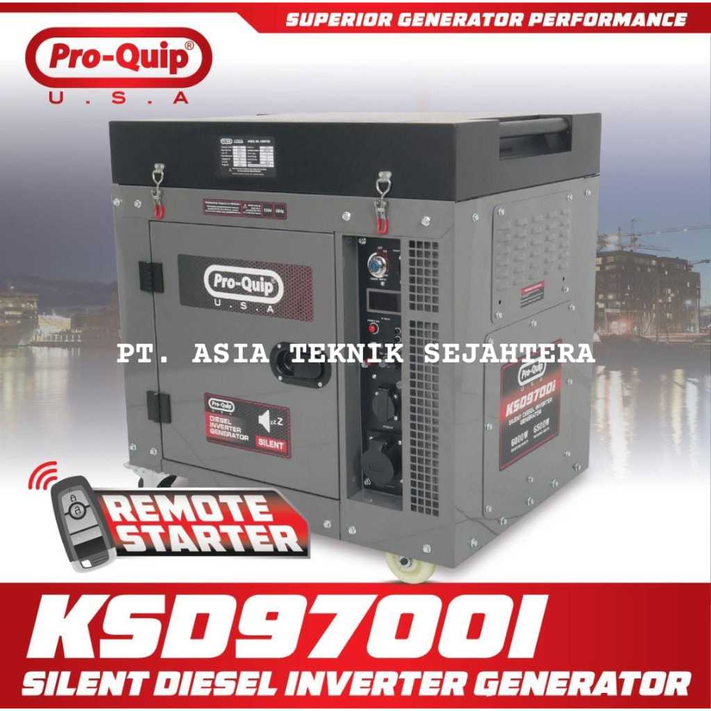 Genset inverter 8 kva silent