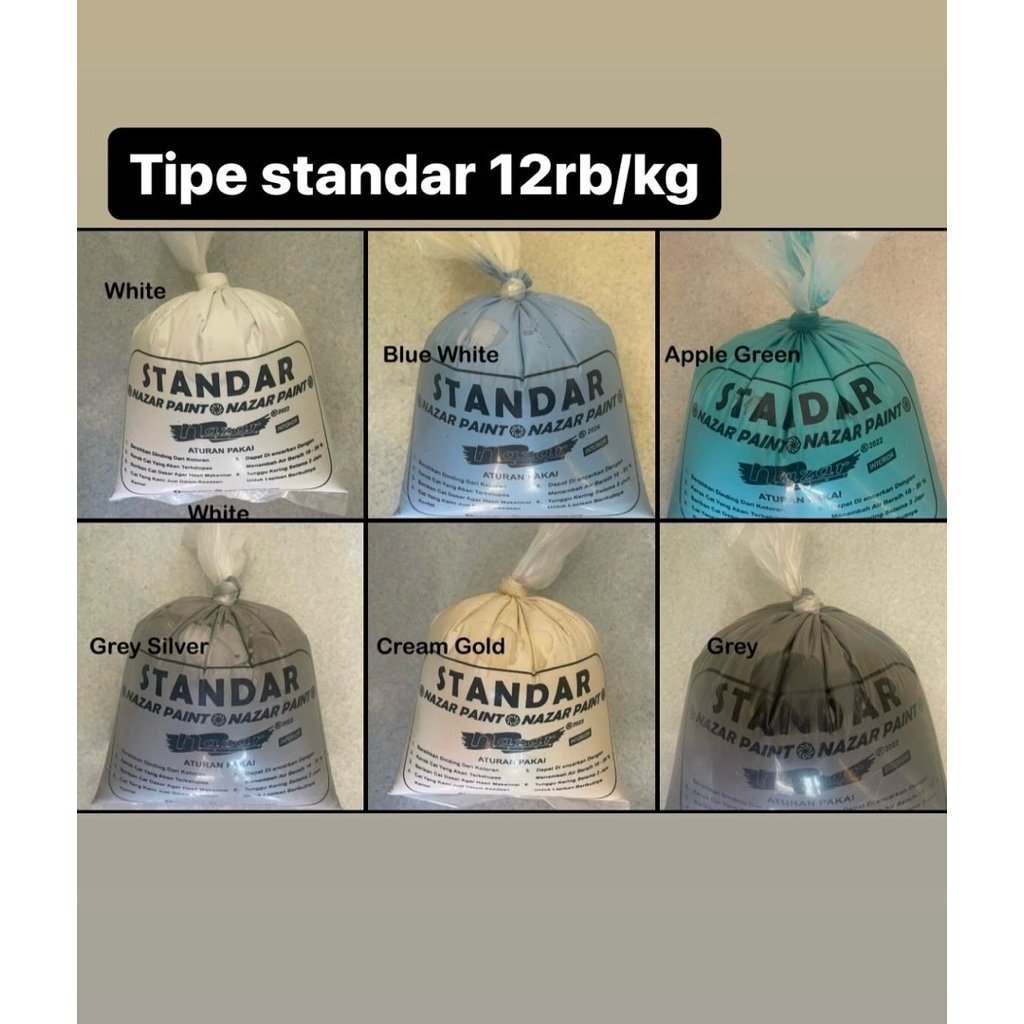 Cat Kiloan Nazar Paint - Tipe Standar