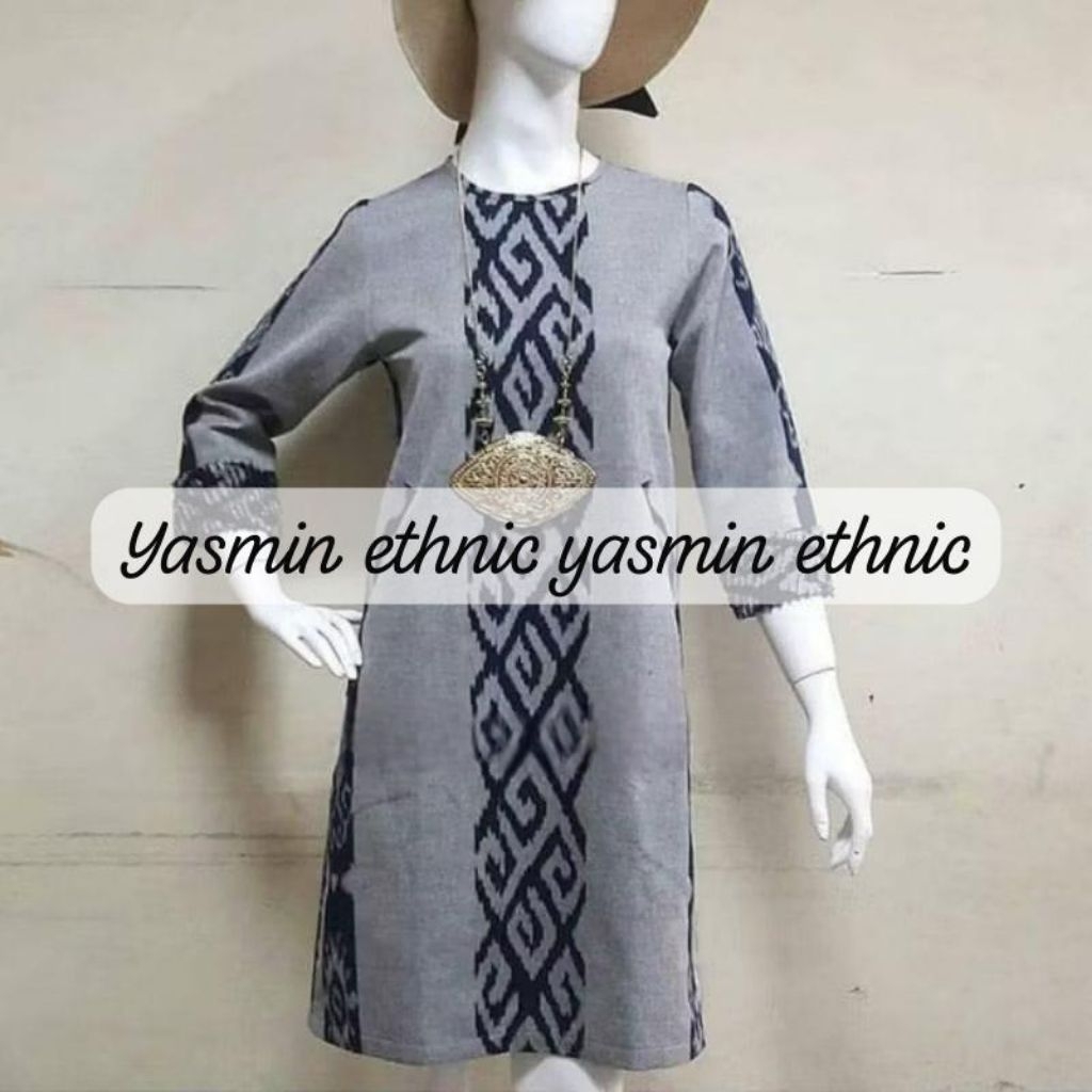 BAJU TENUN WANITA - TUNIK TENUN - TUNIK ETHNIC