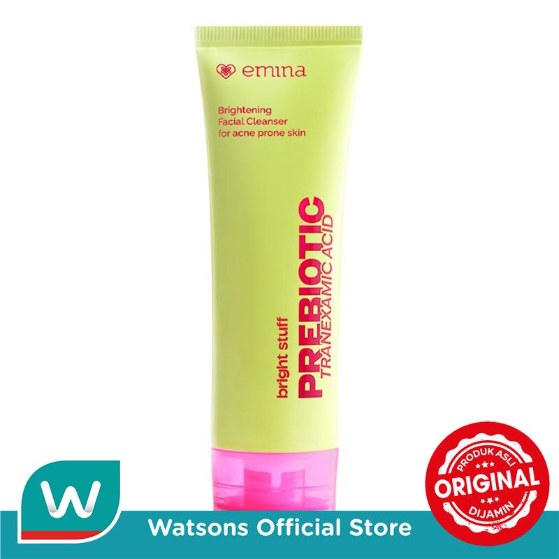 Emina Bright Stuff Prebiotic Tranexamic Acid Brightening Facial Cleanser 100ml