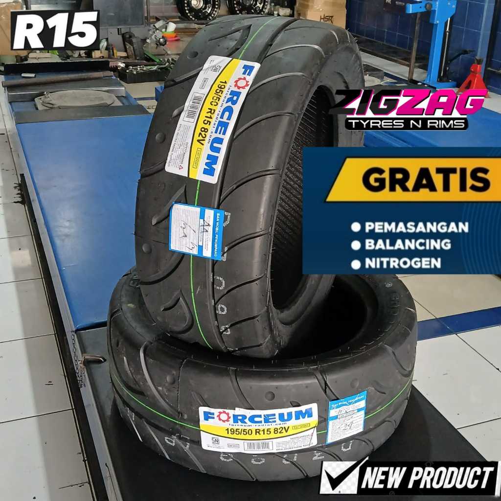 Ban Semi Slick Forceum Exp Sport 195 50 R15 Tubeles