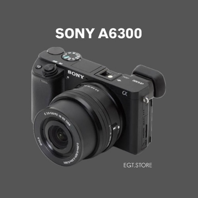 SONY A6300 Body + Lensa kit