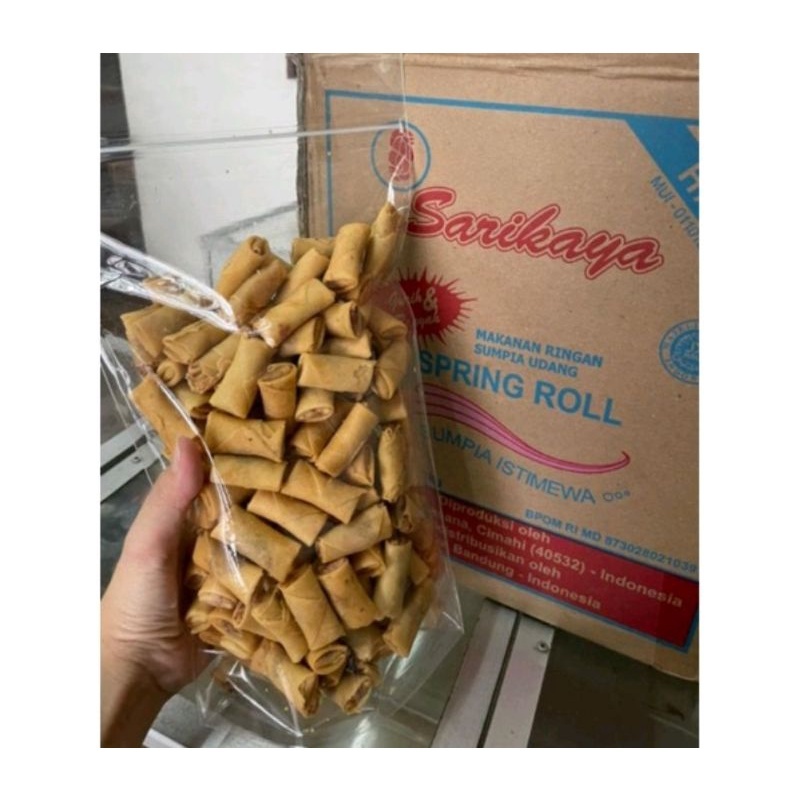 

Sehati Snack - Spring Roll Lumpia Pedas Cemilan Gurih Renyah | 250gr, 500gr Ecer