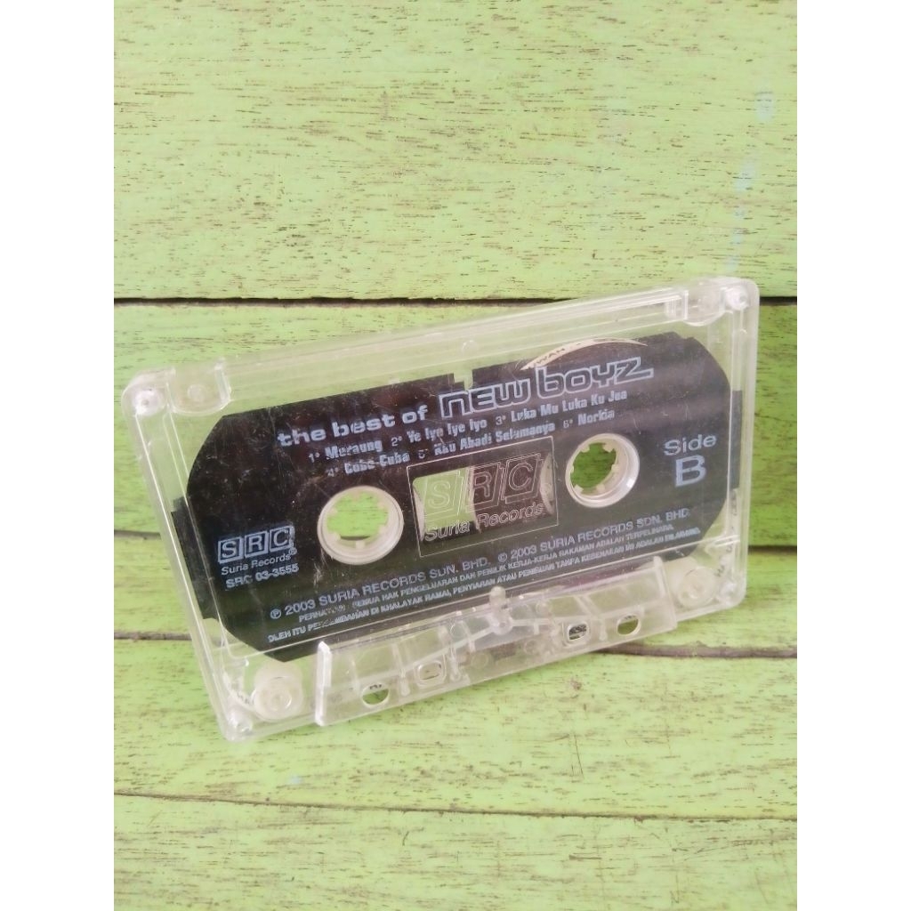 kaset the best of new boyz (tanpa kover)